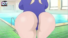 Tsunade Swimming Coach [Art from QueenTsunade]