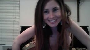 New Cute Brunette Explores Camming.