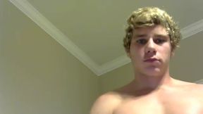 Dane Fisher Jerks His Cock in Close Up