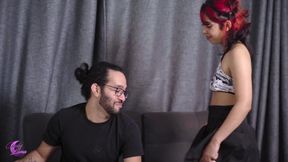 Uncaught and caught cheating on her boyfriend with his best friend, this