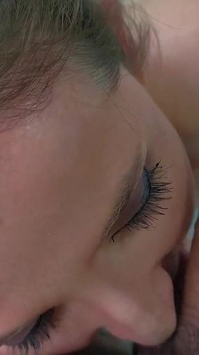 Sexy MILF Gives Her Husband a Passionate Oral Sex for Their Anniversary