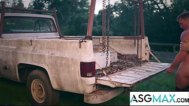 ASGMAX - Survival Game Bareback - Jayden &amp_ Andrew Fuck While On The Run