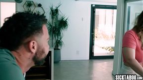 Teen pornstar Codi Vore swallows whole and gets fucked hard in a clean room