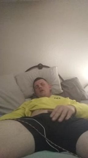 FAmily stroke - caught jacking off moaning and growning big load