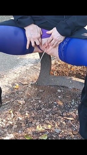 Powerful moment from &quot;Sandra Falkenhauer - Pee Compilation 2024&quot;