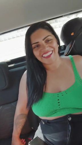 Unforgettable moment from &quot;Proud Cuckold: Nicoly Mattos Masturbates in Public For Another One!&quot;