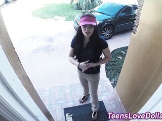 Real delivery teen semen
