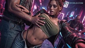 Night Club Gangbang with Panam Palmer (Realistic Full 3D Gameplay) Exclusive