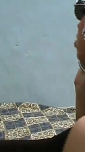 This Tranny's Balls Feel Like Rubber