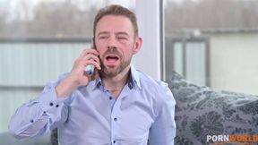 Takes Airtight Dp To Exact On Che - Monika Fox And A. Fox