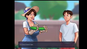 Summertime Saga - she love big cucumbers and i want to give her mine