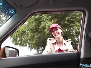 This aged server had at no time had sex with a stranger previous to - Public Agent