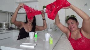 PANTIES ON HEADS