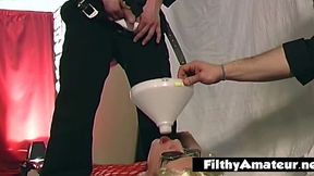 Nasty Piss Lovers Group Fuck with Kinky Bi Boss