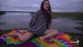 gozando na beira da lagoa, hippie aventureira nao resistiu ao tesao acumulado enquanto fazia trilha com tesao e adrenalina - my infinities first #11 - rio grande do sul