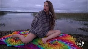 gozando na beira da lagoa, hippie aventureira nao resistiu ao tesao acumulado enquanto fazia trilha com tesao e adrenalina - my infinities first #11 - rio grande do sul