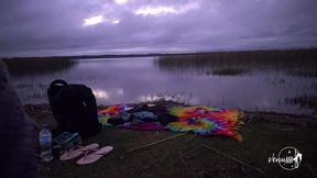 gozando na beira da lagoa, hippie aventureira nao resistiu ao tesao acumulado enquanto fazia trilha com tesao e adrenalina - my infinities first #11 - rio grande do sul