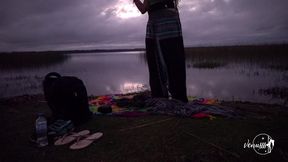 gozando na beira da lagoa, hippie aventureira nao resistiu ao tesao acumulado enquanto fazia trilha com tesao e adrenalina - my infinities first #11 - rio grande do sul