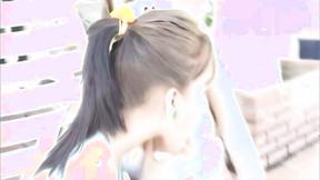 ”Two sexy lesbos get wet outdoors”