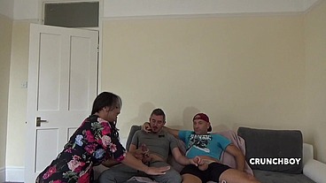 so sexy transeuxel fucking raw gay and his straight friend