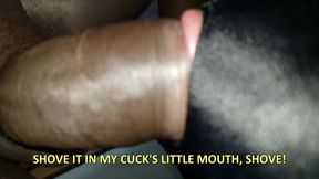 subtitleshotwife's Masked Bi MMF with Hubby's First BBC Suck and Interracial Humiliation
