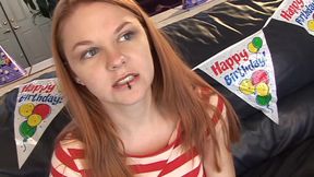 Finally 18! She Gets a Fuck Party for Her Birthday!