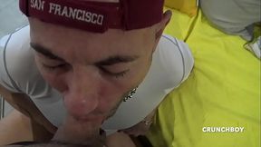 BAREBACK Complete amator french porn video homemade with french twink wit big cock fucked anal by their straight frienc curious for sex, exihb or public cruising