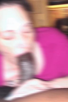 Nice Mature Lady Gives Thanks for Taking the Trash Out