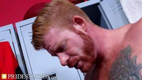 MenOver30 Hunk Sucks On A Big Redhead's Dick Bennett Anthony , Seth Santoro