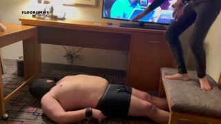 Princess Brittany first time testing her trampoline