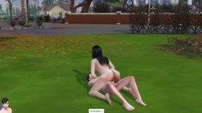 The Sims Sex with Big Boobs Girlfriend