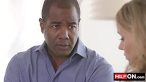 Gigantic-titted MILF Pristine Edge gets stuffed by black cock
