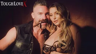 Blonde Kayley Gunner gets throat fucked hard by Charles Dera