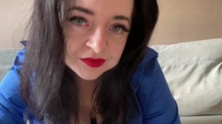 Horny Mistress Lara is smoking and vaping in camera dressed in sexy black corset