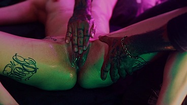 POV - Submissive Whore get massage and Cum - Max Boss