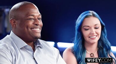 WIFEY New Bride Kira McKay Rides Dan's Huge Cock While Hubby Watches