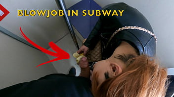 Nympho Married Wife  Suck Unknown Man in Subway - Part 1
