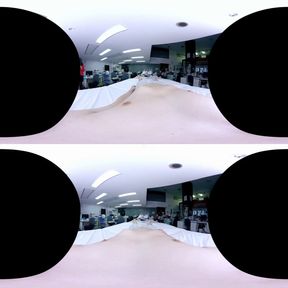 SOD Office Orgy: Busty G-Cup Girls in Wild VR Gangbang Creampie