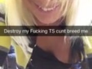 femboy faggot showing off