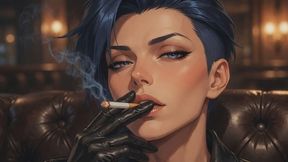Smoking Stories #1: Midnight Leather Smoke Confessions
