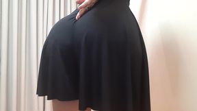 vestido rodado preto de balada sera q tem calcinha ou nao??