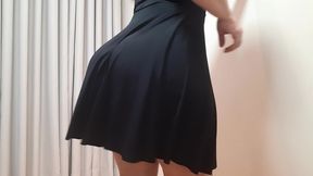 vestido rodado preto de balada sera q tem calcinha ou nao??