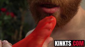 Trans Venus Lux fills Sebastian Keys thirsty ass with her meat