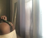 College teen shoves cucumber up his ass