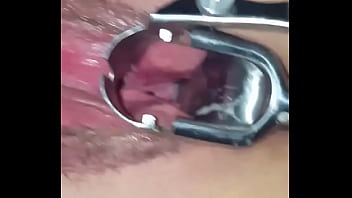 Looking deep inside my pussy