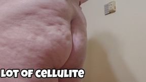 Chubby Girl Cellulite Showcase – Squeezing, Dimpling & Jiggling My Big Ass