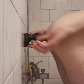 Some soft fun in the shower.