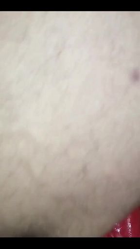 Loved This Session with Big Red Dildo Slamming up My Ass