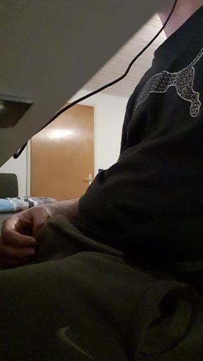 Cam Catches Guy Jerking Off