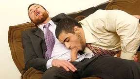 Trevor Knight Rides Angelo Antonios Thick Rod in Hot Office Anal – GayPornXXX
